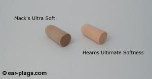 Hearos Ultimate Softness Series vs Mack's Ultra Soft