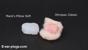 Ohropax Classic vs Mack's Pillow Soft